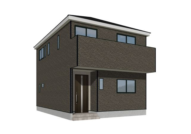 八乙女1丁目 新築戸建 2号棟 外観パース図 八乙女1丁目 新築戸建 2号棟 外観パース図