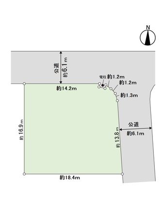 将監12丁目 戸建 区画図 将監12丁目 戸建 区画図