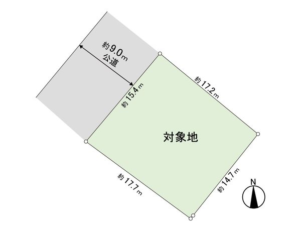 大和町もみじケ丘2丁目 戸建 区画図 大和町もみじケ丘2丁目 戸建 区画図