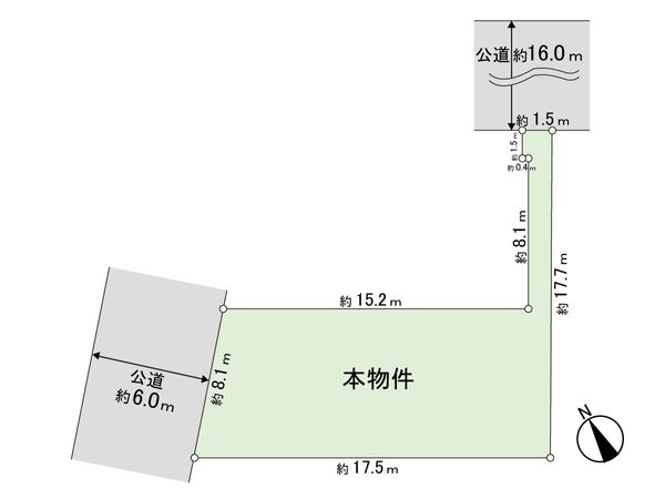 将監一丁目 2号棟 新築戸建 区画図 将監一丁目 2号棟 新築戸建 区画図