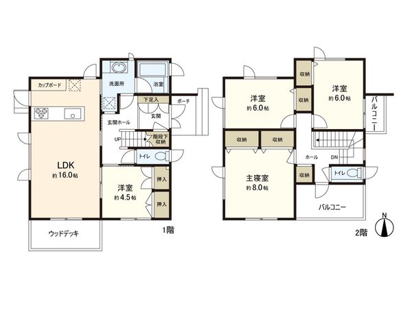 根白石字愛宕下西 戸建 間取図(平面図) 根白石字愛宕下西 戸建 間取図(平面図)