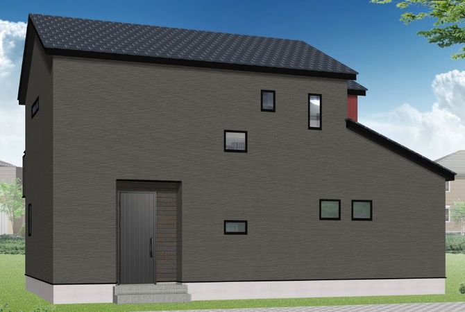 虹の丘3丁目 新築戸建 外観パース図 虹の丘3丁目 新築戸建 外観パース図