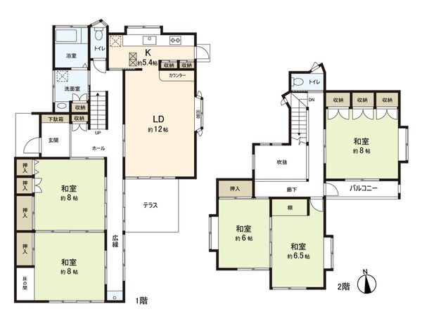 将監4丁目 戸建 区画図