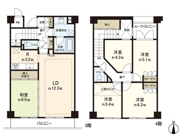 間取図(平面図)