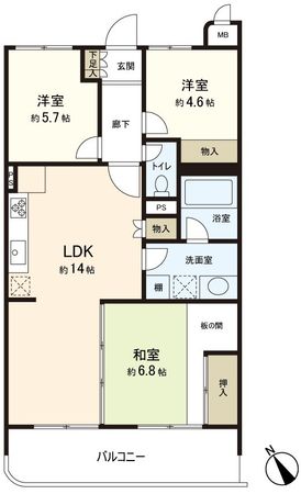 間取図(平面図)