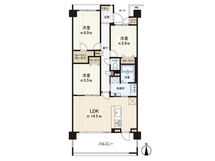 間取図(平面図)