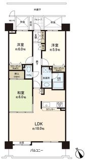 間取図(平面図)