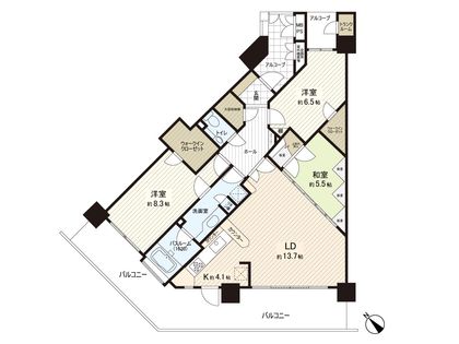 間取図(平面図)