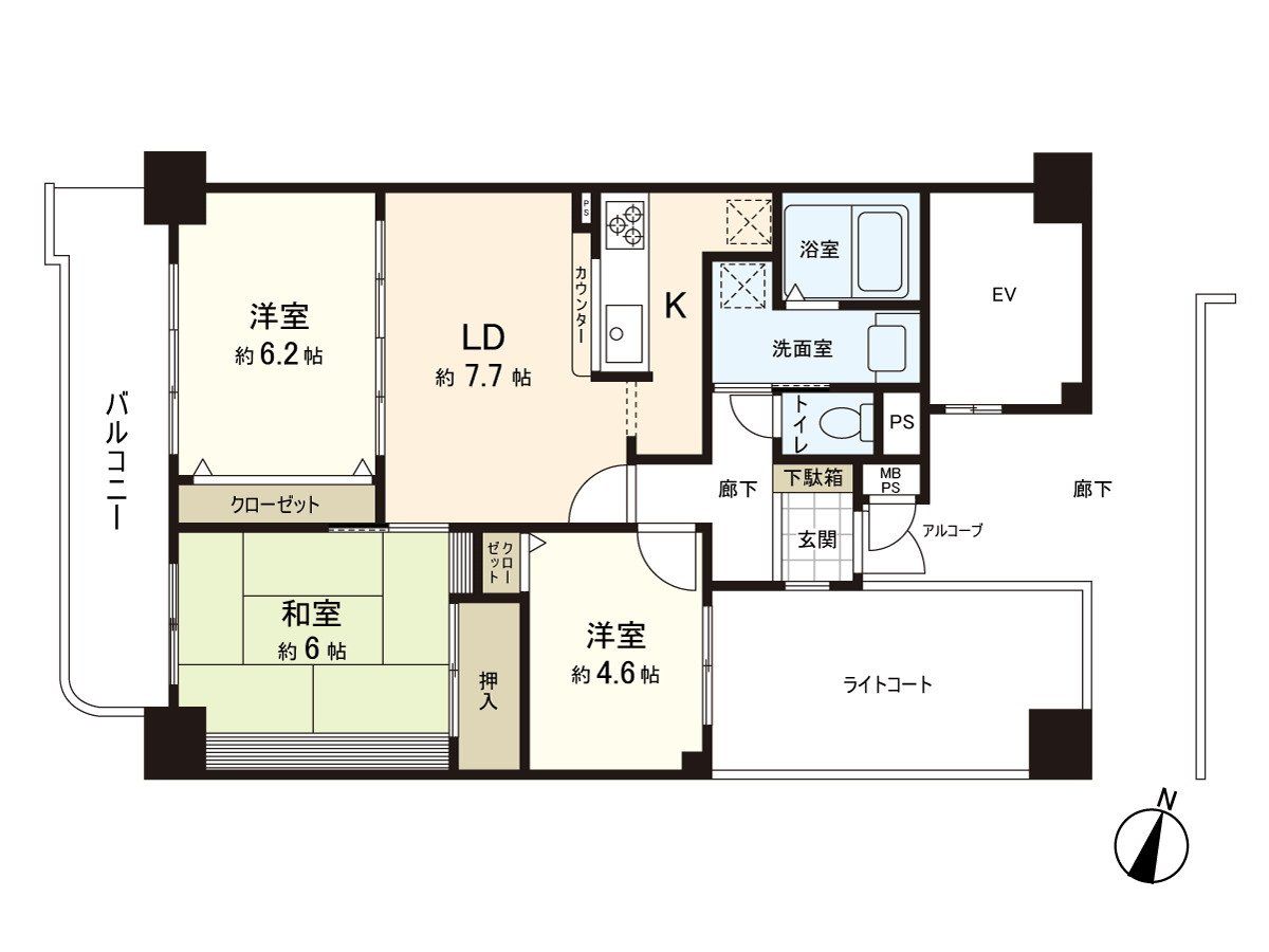 間取図(平面図)