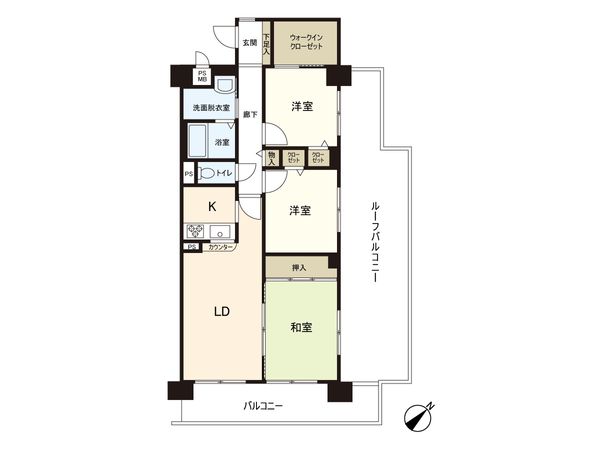 セザール八乙女 間取図(平面図) セザール八乙女 間取図(平面図)