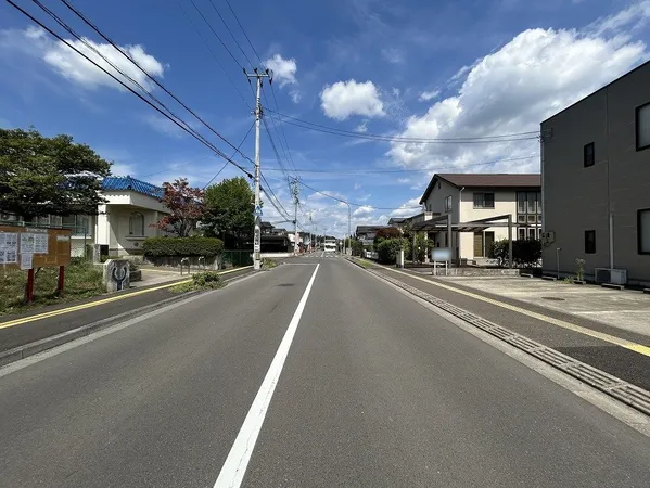 前面道路