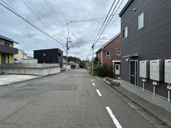 前面道路