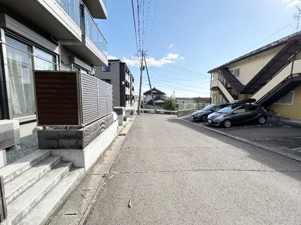 前面道路写真