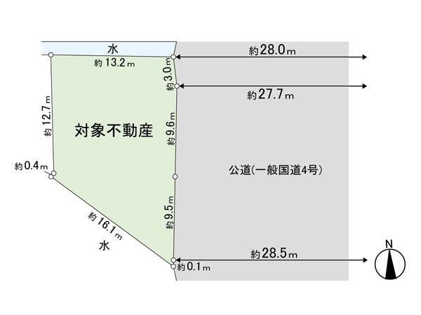 名取市増田1丁目 土地 区画図 名取市増田1丁目 土地 区画図