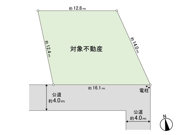 鈎取2丁目 土地 区画図 鈎取2丁目 土地 区画図