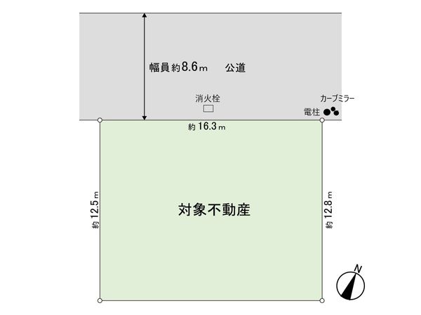 鈎取2丁目 土地 区画図 鈎取2丁目 土地 区画図
