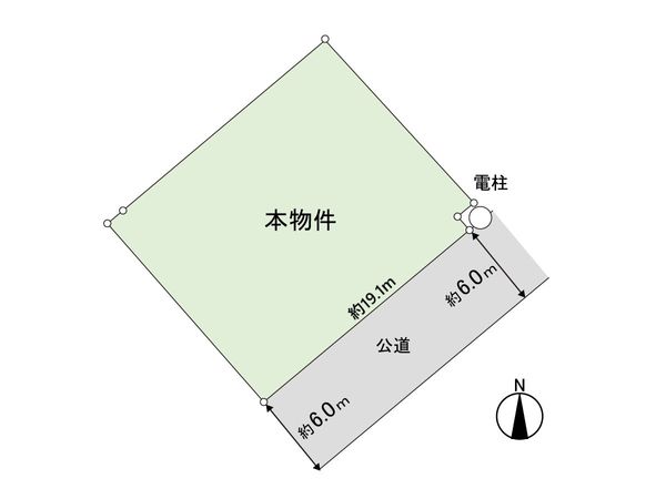 名取市那智が丘5丁目 土地 区画図 名取市那智が丘5丁目 土地 区画図