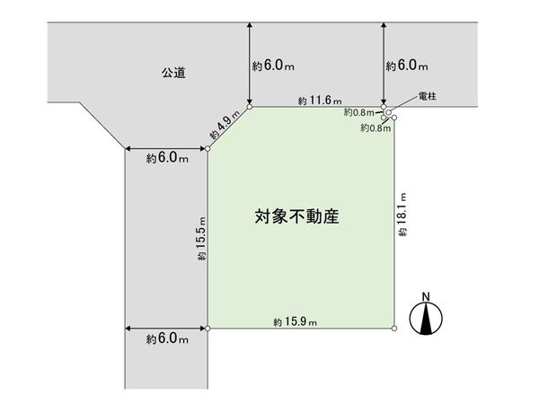 錦ヶ丘6丁目 区画図 区画図