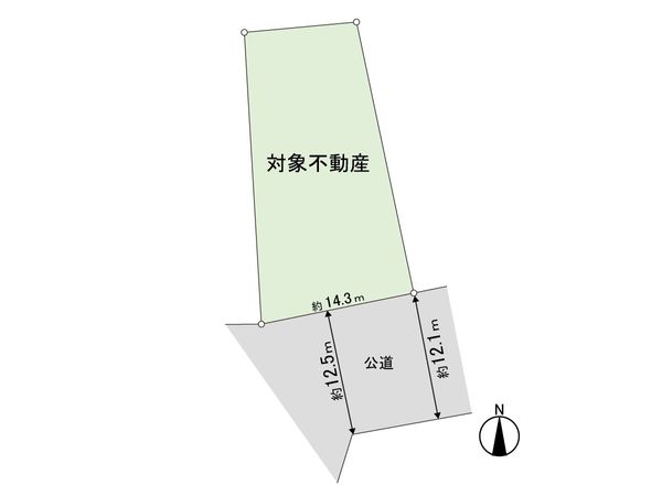 富沢2丁目 土地 区画図 区画図