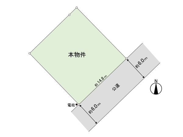 名取市那智が丘4丁目 土地 区画図 名取市那智が丘4丁目 土地 区画図