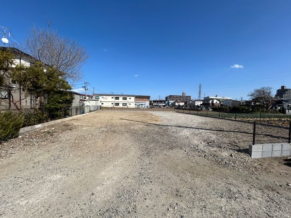 郡山8丁目 土地 前面道路含む外観 郡山8丁目 土地 前面道路含む外観