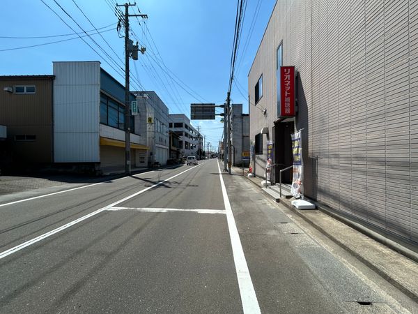 大河原町大谷字町向 土地 前面道路含む外観 前面道路含む外観