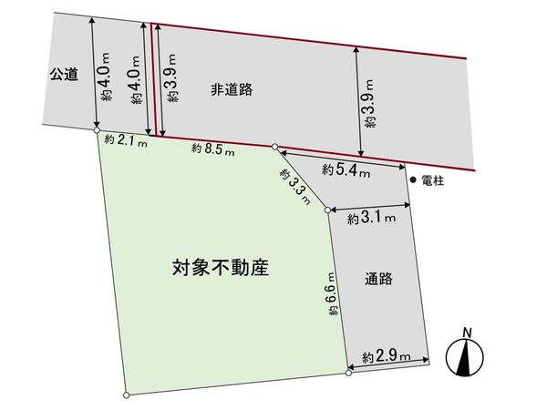 箱塚一丁目 土地 区画図 箱塚一丁目 土地 区画図