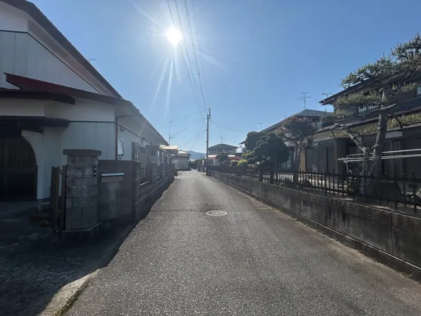 前面道路