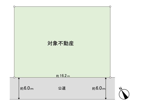 亘理町吉田字中原 土地 区画図