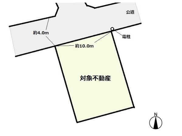 大代1丁目土地 区画図