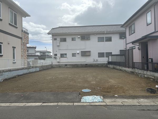 大代1丁目土地 前面道路含む外観