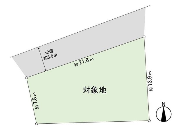 大代5丁目 土地 区画図 大代5丁目 土地 区画図