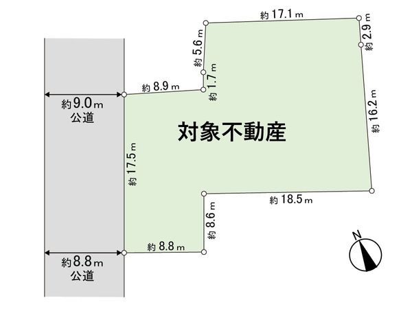 西船迫 土地 区画図 西船迫 土地 区画図