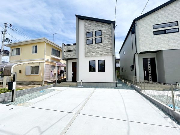 名取市田高字南 新築一戸建 1号棟 外観 名取市田高字南 新築一戸建 1号棟 外観