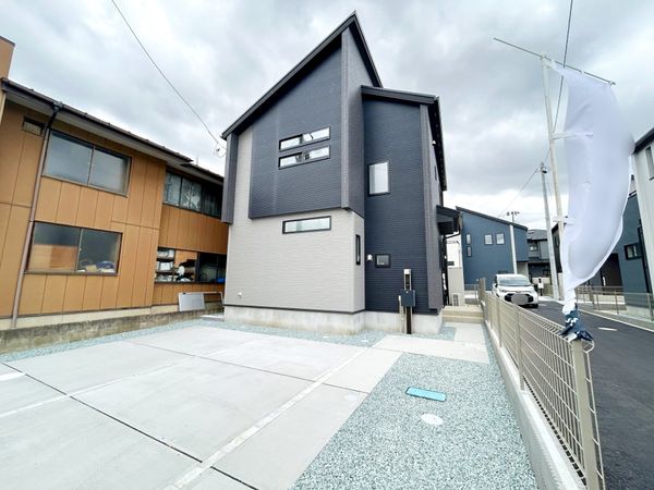 袋原字堰場 新築一戸建 1号棟 外観 袋原字堰場 新築一戸建 1号棟 外観