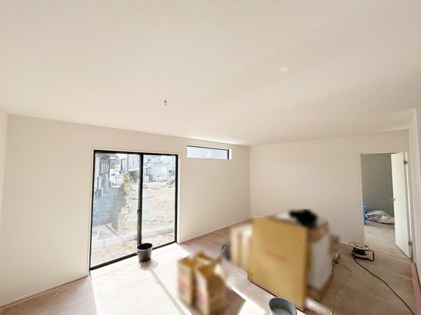 高館吉田字前沖 平屋新築戸建 リビング 高館吉田字前沖 平屋新築戸建 リビング