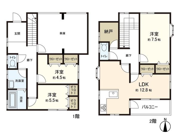 間取図(平面図)