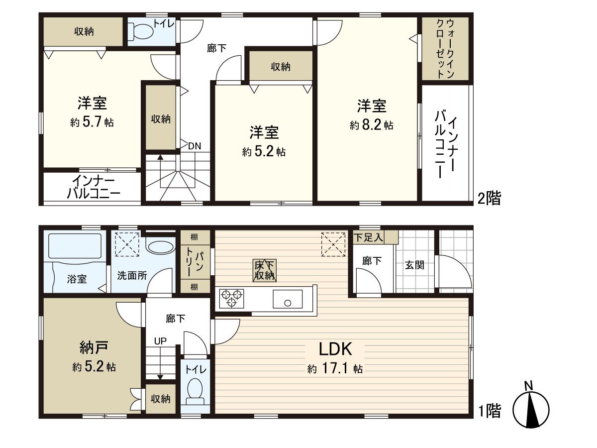間取図(平面図)