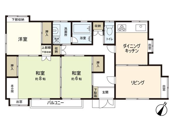 川平5丁目 戸建 間取図(平面図)