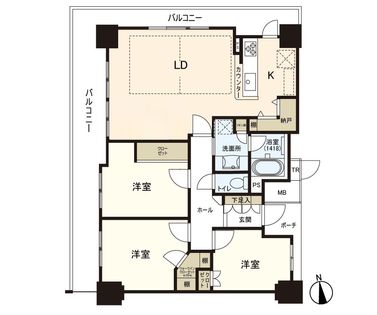 間取図(平面図)