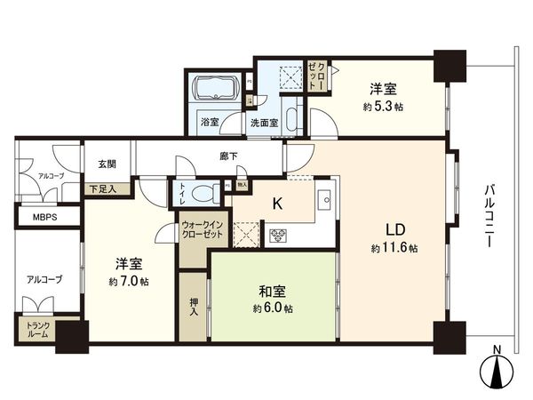 間取図(平面図)
