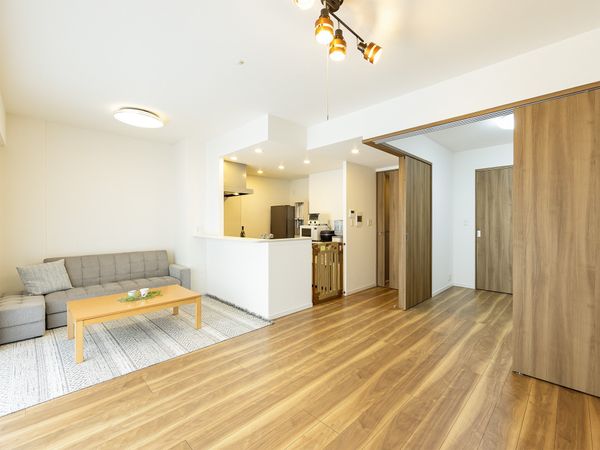 パークタワーあすと長町 リビング