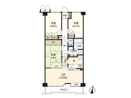 間取図(平面図)