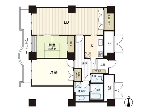 ダイアシティ2000茂庭 C1リッヂ 間取図(平面図) 間取図(平面図)