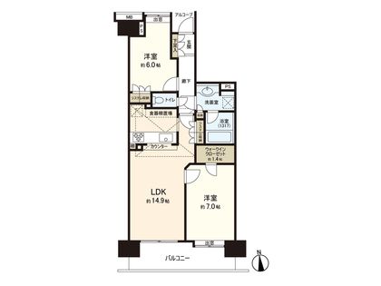間取図(平面図)