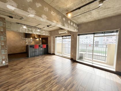 上杉パークマンション リビング