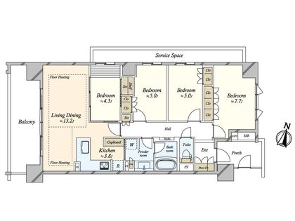 間取図(平面図)