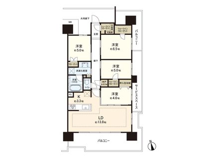 間取図(平面図)