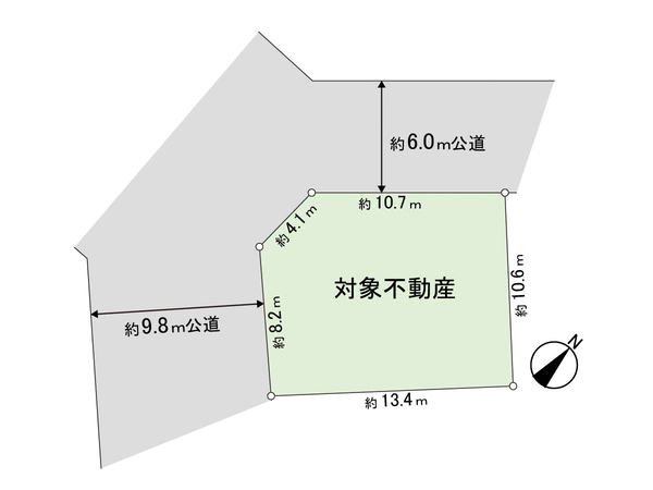 八木山本町1丁目 土地 地形図