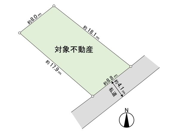 土手内2丁目 土地 区画図 土手内2丁目 土地 区画図